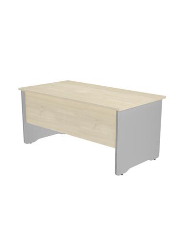 MESA ROCADA WORK 160X80 MELAM / ALUM / HAYA