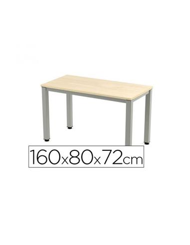 MESA ROCADA EXECUTIVE 160X80 MELAM / ALUM / HAYA