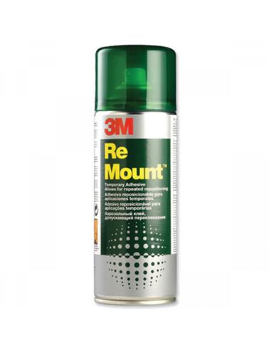 PEGAMENTO 3M SPRAY RE-MOUNT REPOSICIONABLE 400ml