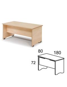 MESA ROCADA WORK 180X80 MELAM / HAYA / HAYA