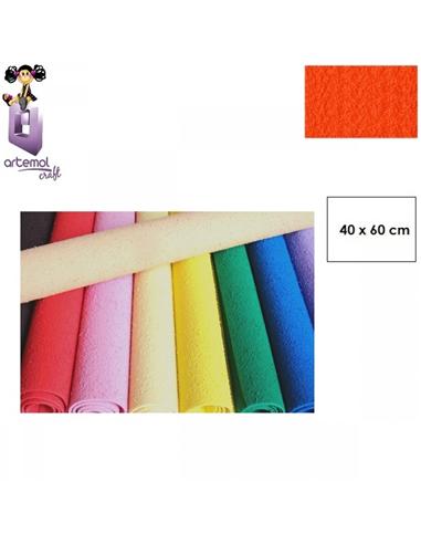 GOMA EVA ARTEMOL 40x60cm TOALLA T007 NARANJA