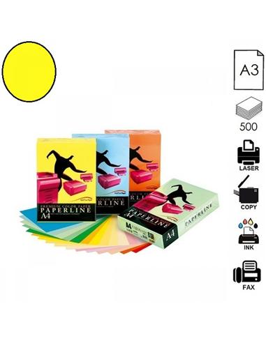 PAPEL MULTIFUNCION A3 80GR 500H AMARILLO LIMON