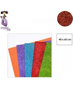 GOMA EVA ARTEMOL 40x60cm PURPURINA H035 COBRE