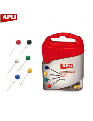 SEÑALIZADORES APLI AGUJA MAPA 4x20mm 50uds
