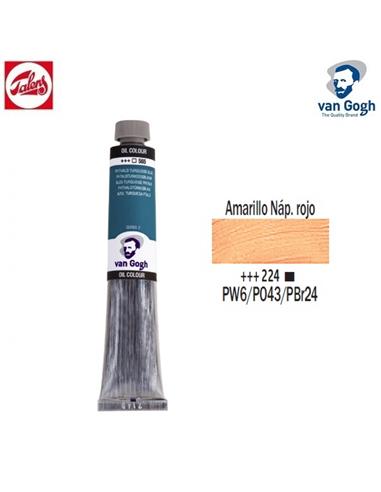 PINTURA OLEO VAN GOGH 224 60ml AMARILLO NAP. ROJO