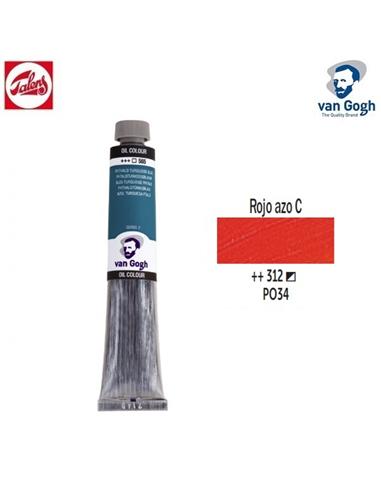 PINTURA OLEO VAN GOGH 312 60ml ROJO AZO CLARO