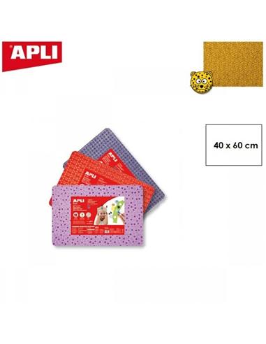 GOMA EVA APLI 40x60cm DISEÑO LEOPARDO