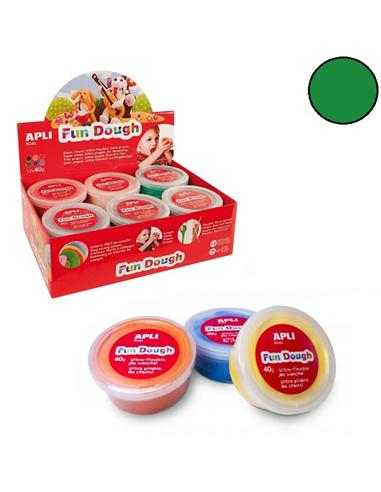 PASTA MODELAR APLI FUN DOUGH 40g VERDE FUERTE