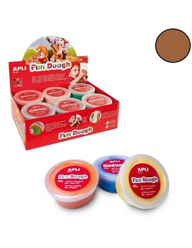 PASTA MODELAR APLI FUN DOUGH 40g MARRON