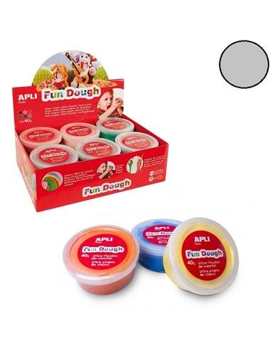 PASTA MODELAR APLI FUN DOUGH 40g GRIS