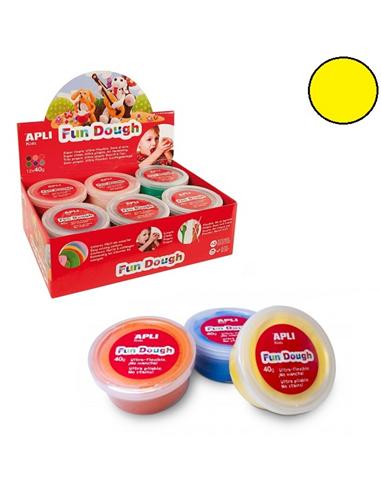 PASTA MODELAR APLI FUN DOUGH 40g AMARILLO