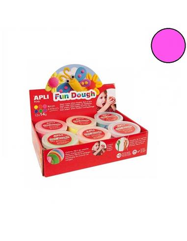 PASTA MODELAR APLI FUN DOUGH 14g ROSA FLUOR