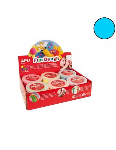 PASTA MODELAR APLI FUN DOUGH 14g AZUL FLUOR