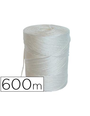 CUERDA RAFIA POLIPROPILENO BLANCO 600mt