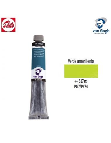 PINTURA OLEO VAN GOGH 617 60ml VERDE AMARILLENTO