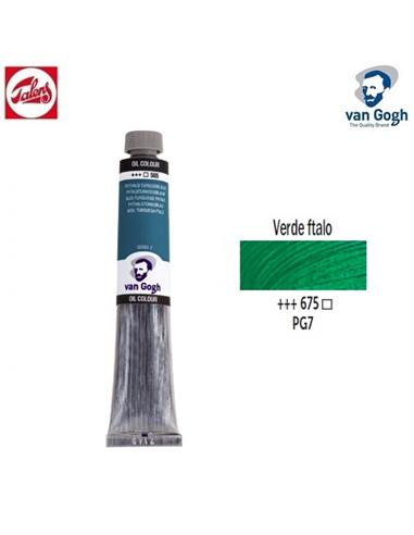 PINTURA OLEO VAN GOGH 675 60ml VERDE FTALO
