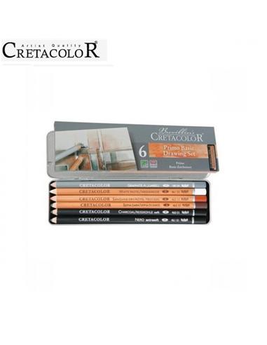 LAPIZ CRETACOLOR PRIMO 400 06 6 LAPICES DIBUJO