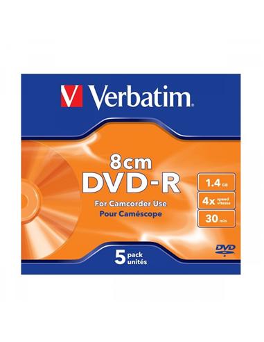 DVD-R VERBATIM MINI 8cm 1,4 GB 30 MIN.