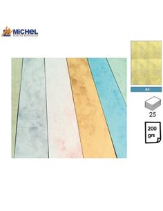 PAPEL MICHEL MARMOLEADO A3 200GR 25H BEIGE