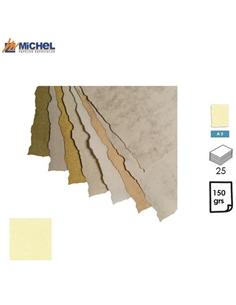 PAPEL MICHEL PARCHMENT A5 150GR 25H TOPACIO
