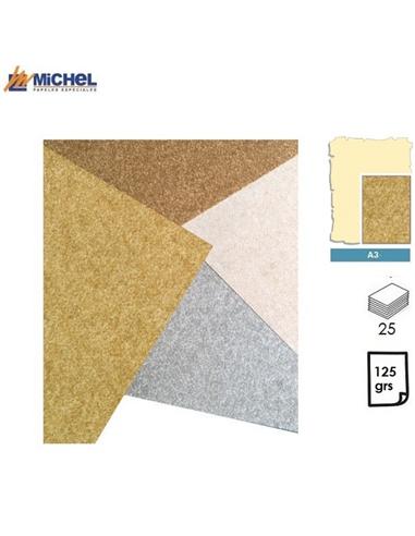 PAPEL MICHEL PIEL ELEFANTE A3 125GM 25H PERGAMINO