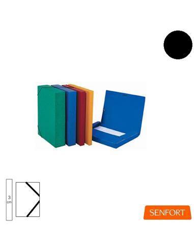 CARPETA PROYECTO SENFORT 3cm GOMILLA NEGRO