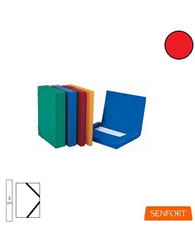 CARPETA PROYECTO SENFORT 3cm GOMILLA ROJO