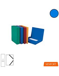 CARPETA PROYECTO SENFORT 7cm GOMILLA AZUL