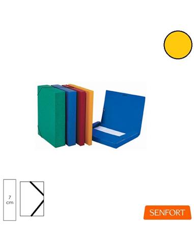 CARPETA PROYECTO SENFORT 7cm GOMILLA AMARILLO
