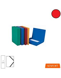 CARPETA PROYECTO SENFORT 7cm GOMILLA ROJO