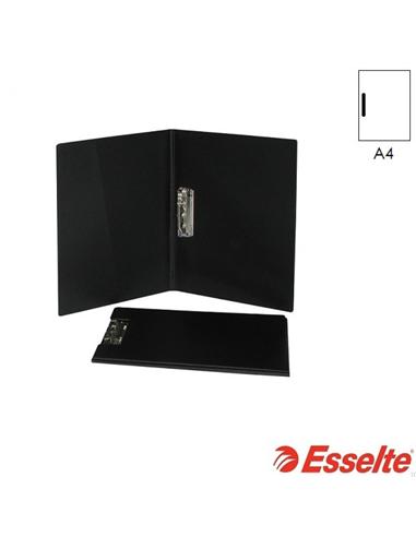 CARPETA MINICLIP ESSELTE A4 LATERAL PVC NEGRO