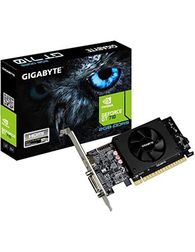 TARJETA GRAFICA GIGABYTE PCIe GEFORCE GT710 2GB