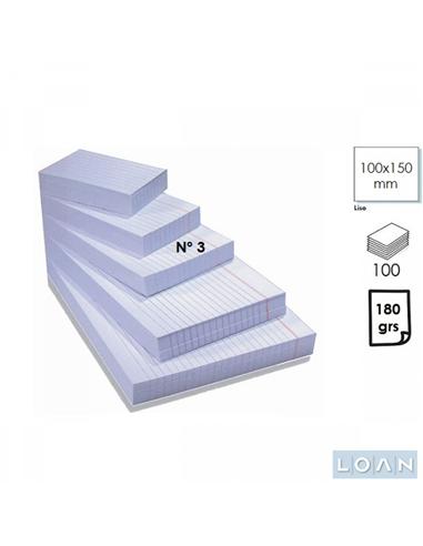 FICHA LISA LOAN Nº 3 100x150mm 100U