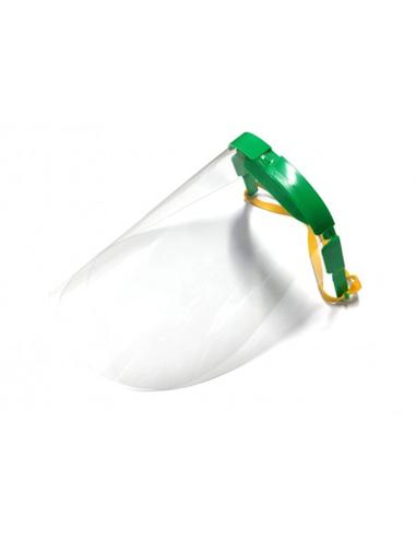 MASCARA PROTECTORA FACIAL DIADEMA VERDE