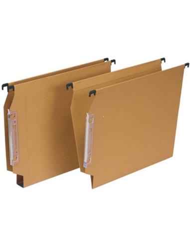 CARPETA COLGANTE GRAFOPLAS A4 LATERAL KRAFT ECO