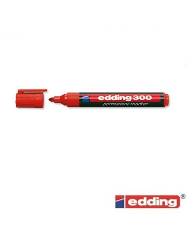 ROTULADOR EDDING 300 ROJO