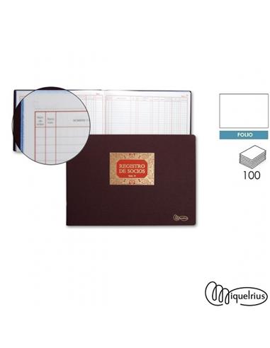 LIBRO MIQUELRIUS TF AP Mº13 REGISTRO SOCIOS 5013