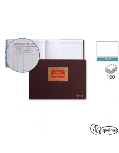 LIBRO MIQUELRIUS TF AP Mº42 ENTRAD CORRESPONDENCIA