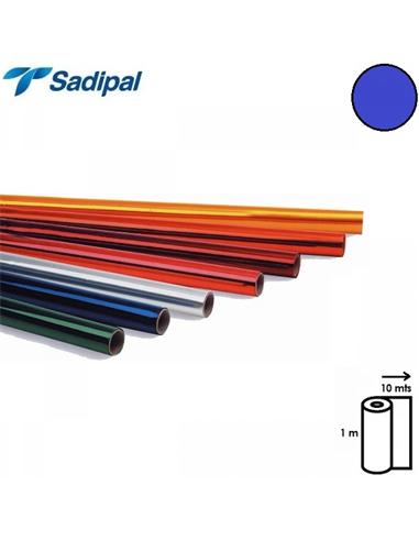 ROLLO PAPEL CELOFAN 100cm x 10m AZUL