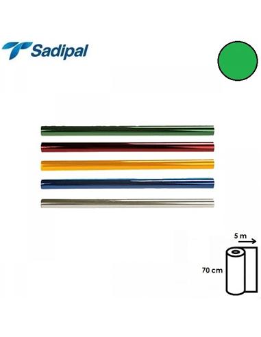 ROLLO PAPEL CELOFAN 70cm x 5m VERDE