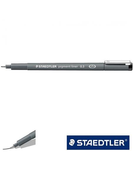ROTULADOR STAEDTLER PIGMENT LINER 308 0.3mm NEGRO