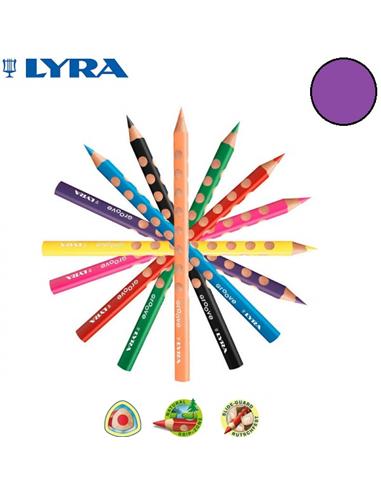 LAPIZ LYRA GROOVE JUMBO TRIPLUS VIOLETA