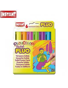 TEMPERA INSTANT PLAYCOLOR POCKET FLUOR 5g 6 COL.