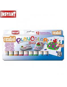 TEMPERA INSTANT PLAYCOLOR ONE TEXTIL 10g 12 COLOR.