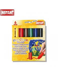 TEMPERA INSTANT PLAYCOLOR POCKET 5gr 6 COLORES