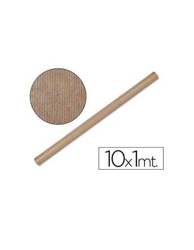 ROLLO PAPEL KRAFT EMBALAR MARRON 1x10 METROS