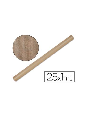 ROLLO PAPEL KRAFT EMBALAR MARRON 1x25 METROS