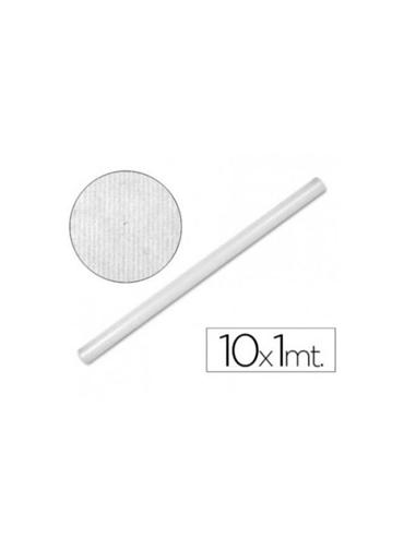 ROLLO PAPEL KRAFT EMBALAR BLANCO 1x10 METROS