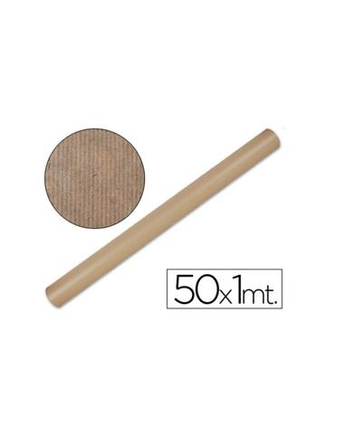 ROLLO PAPEL KRAFT EMBALAR MARRON 1x50 METROS