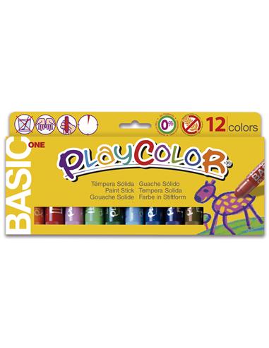 TEMPERA INSTANT PLAYCOLOR ONE 10gr 12 COLORES